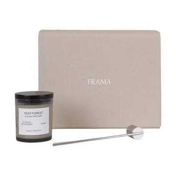 FRAMA gift set scented candle + candle snuffer - Deep Forest - FRAMA