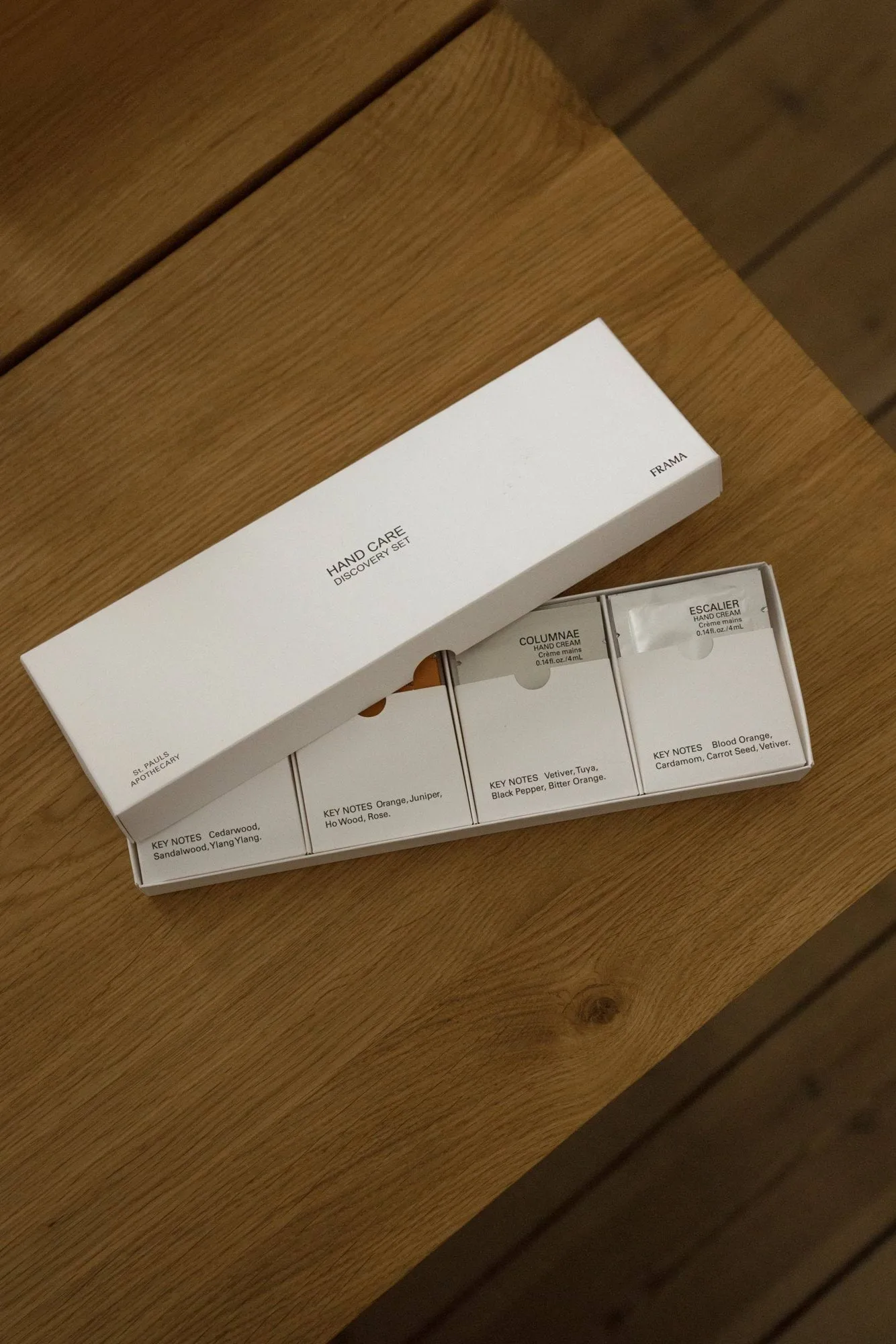 FRAMA hand care set, 8x4 ml FRAMA
