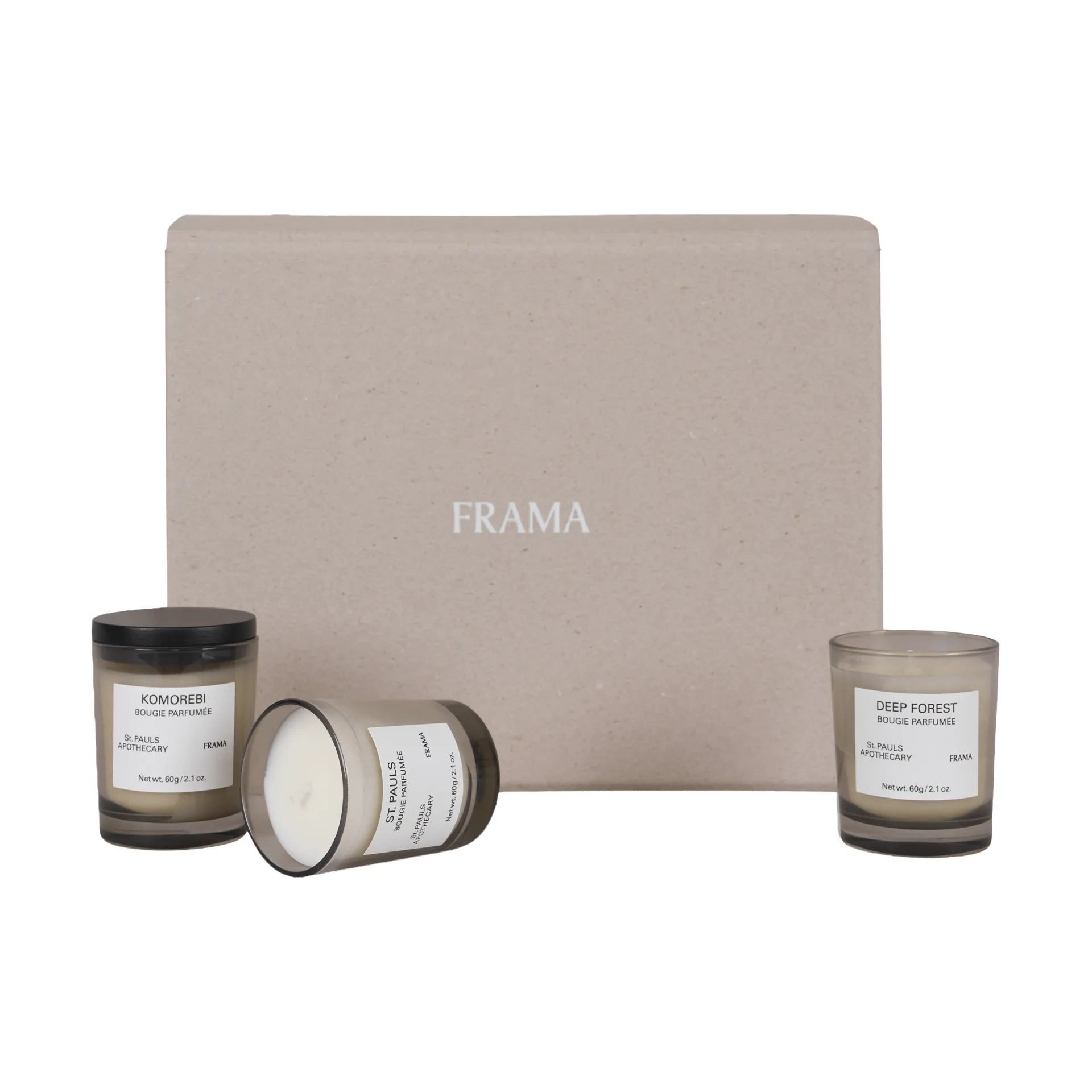 FRAMA scented candle gift set, 3 pieces FRAMA