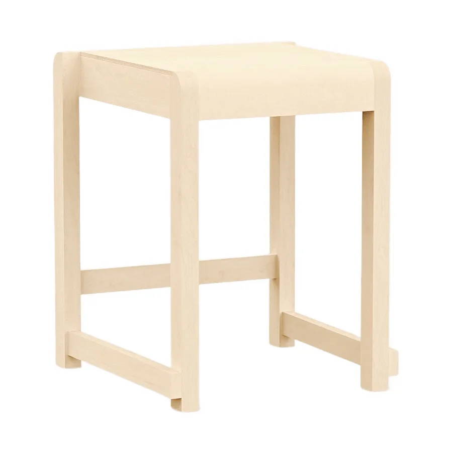 Low Stool 01 stool, Birch FRAMA