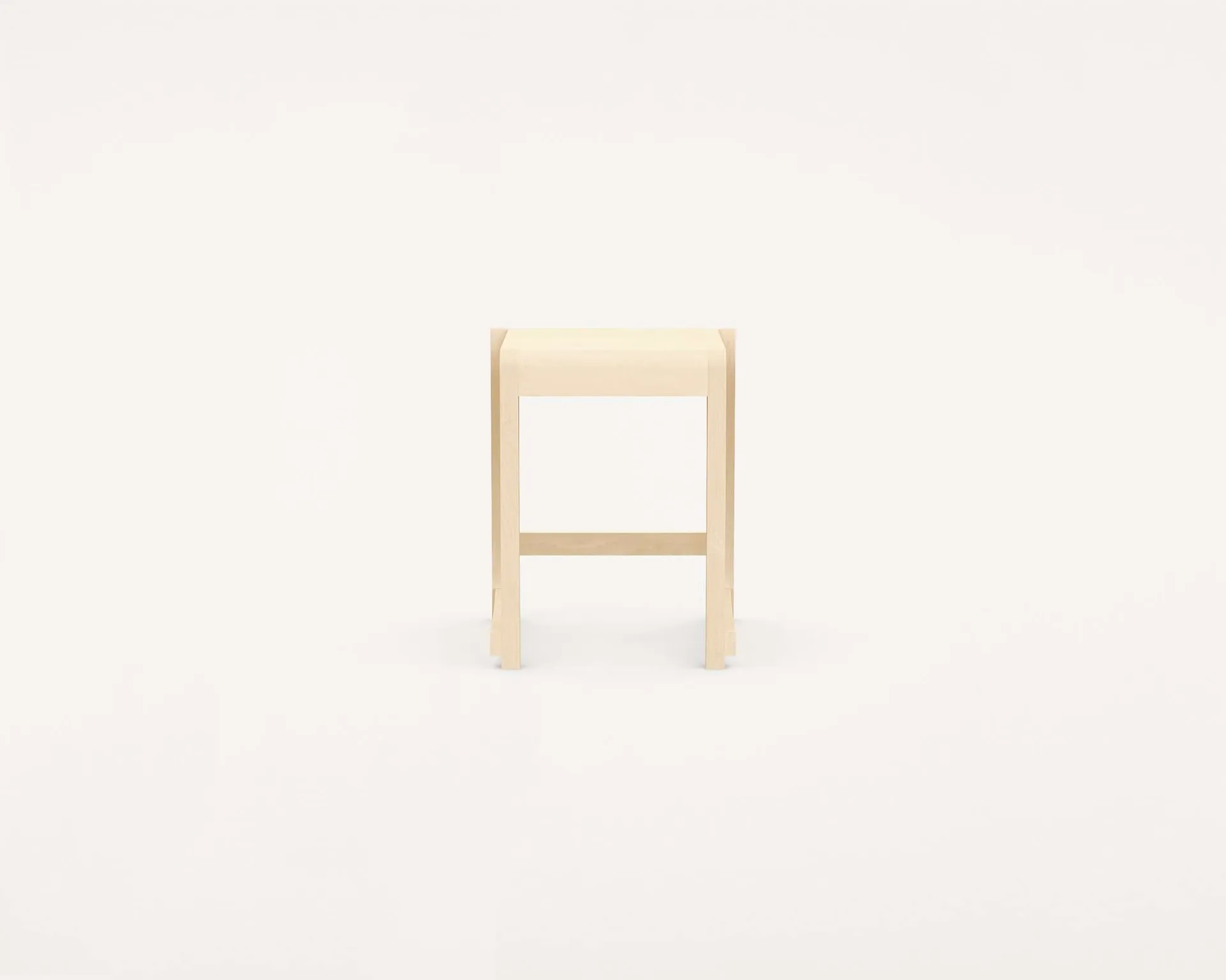 Low Stool 01 stool, Birch FRAMA