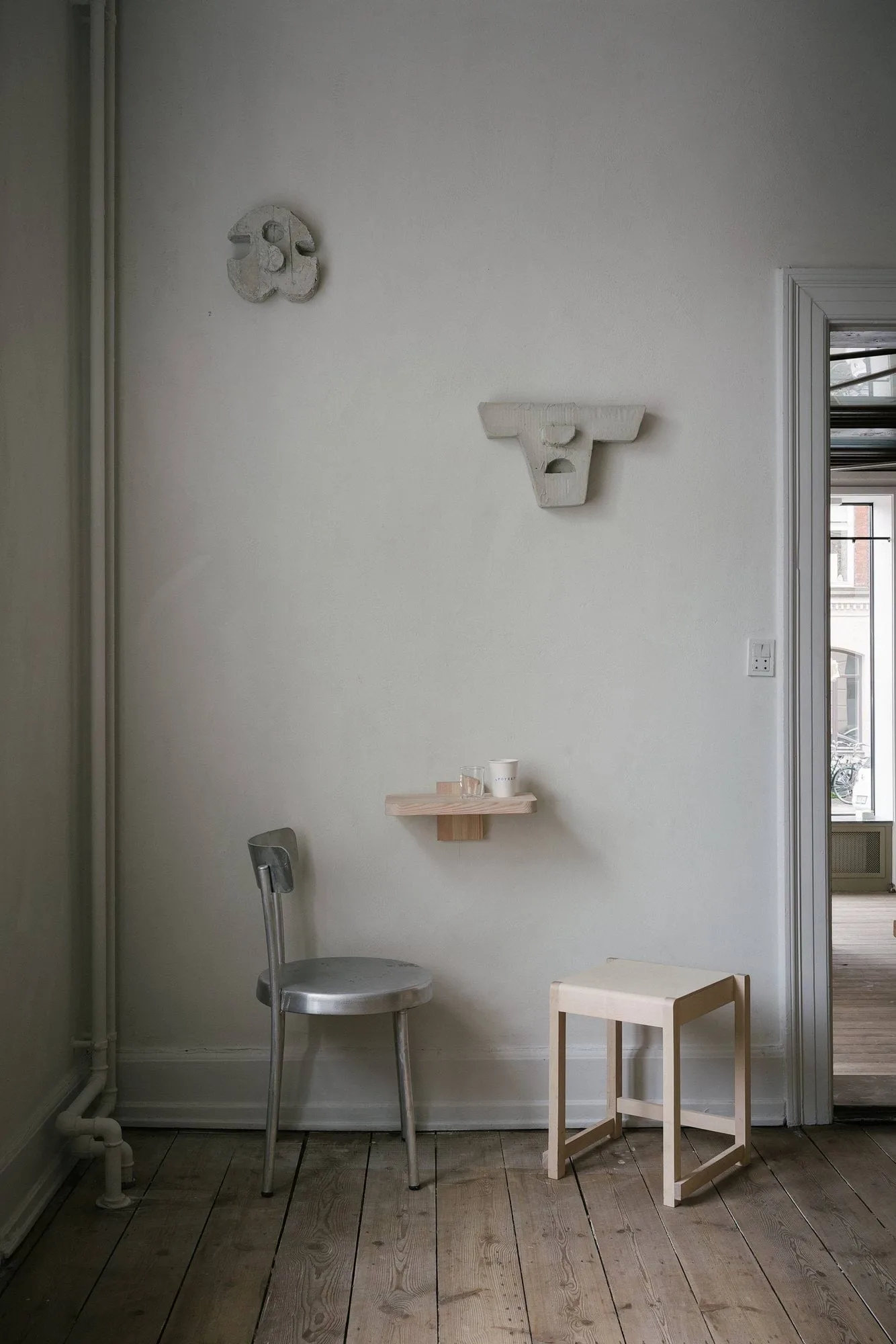 Low Stool 01 stool, Birch FRAMA