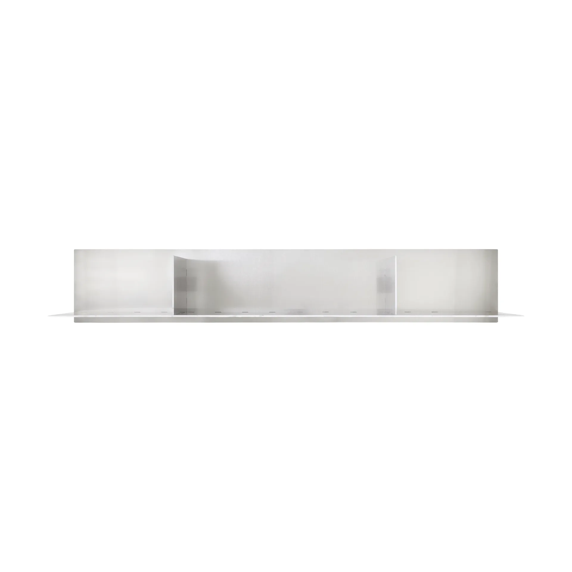 Rivet Shelf wall shelf, Aluminium, large, 119x20,6x22,5 cm FRAMA