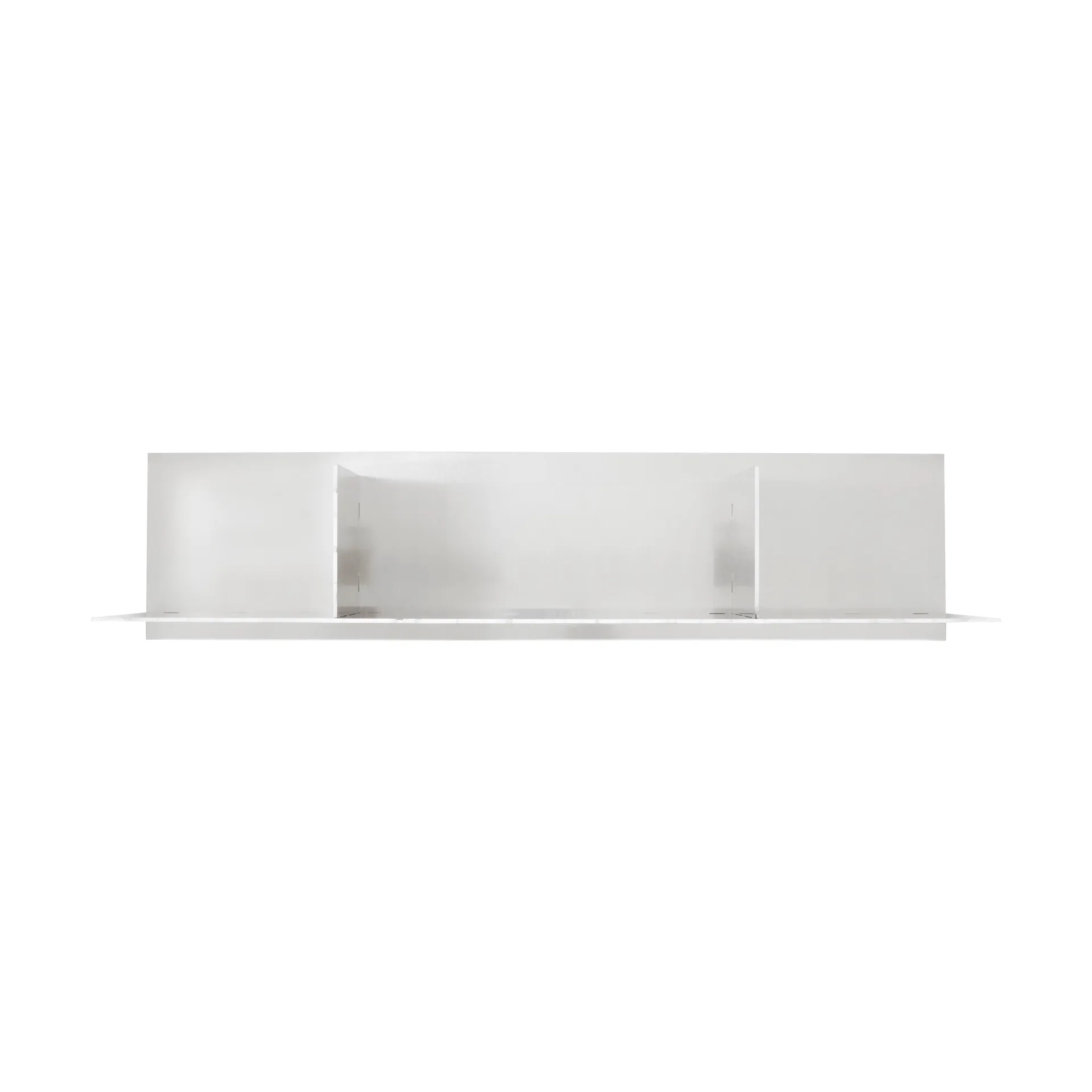 Rivet Shelf wall shelf, Aluminium, small, 87,6x20,6x22,1 cm FRAMA