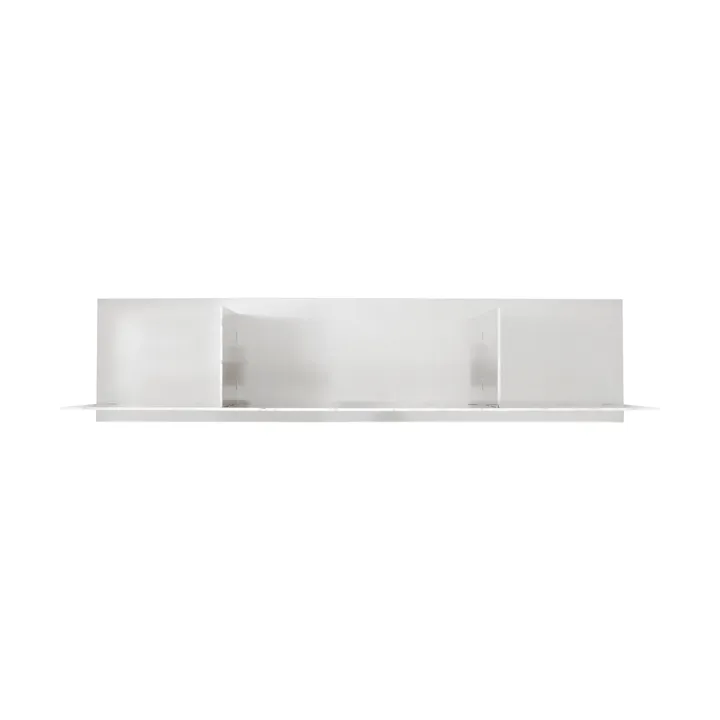 Rivet Shelf wall shelf - Aluminium, small, 87,6x20,6x22,1 cm - FRAMA