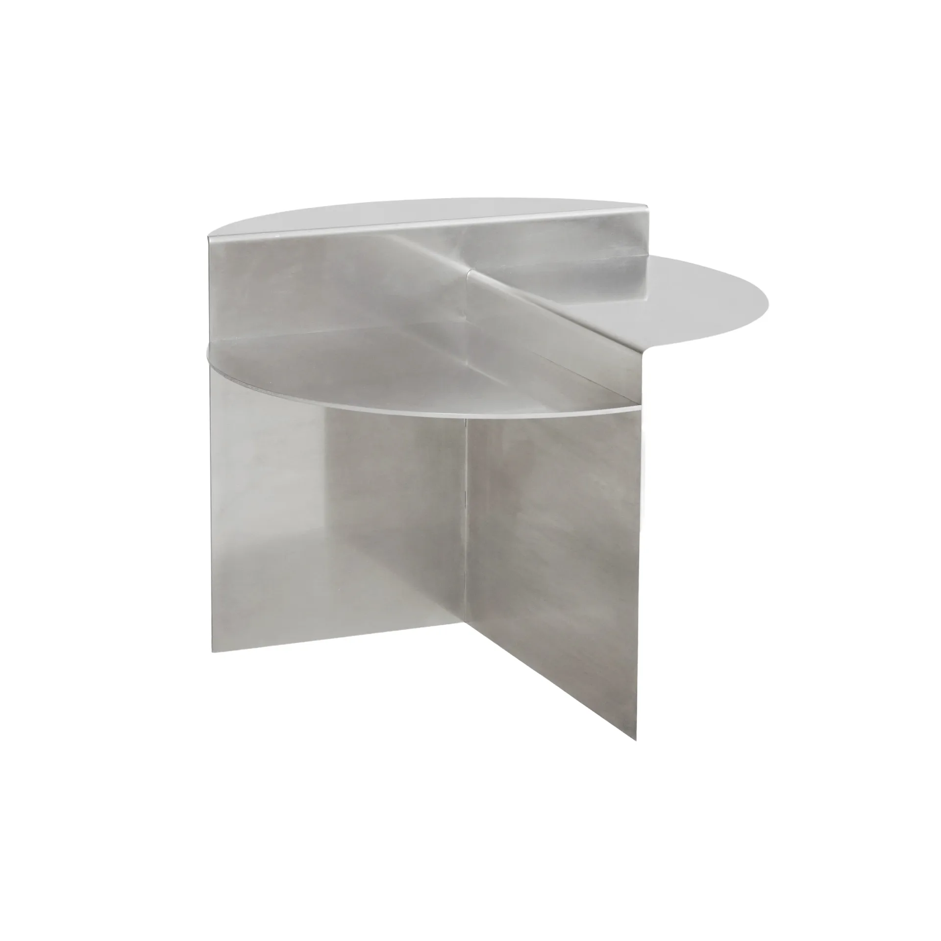 Rivet side table, Aluminium, Ø51,3x40 cm FRAMA