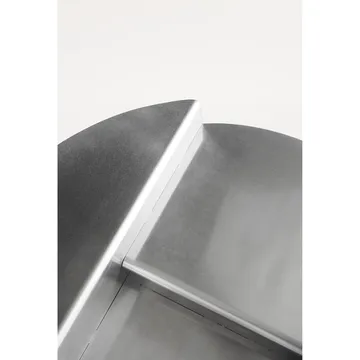 Rivet side table - Aluminium, Ø51,3x40 cm - FRAMA