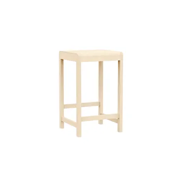 Stool 01 bar stool - Birch, 65 cm - FRAMA