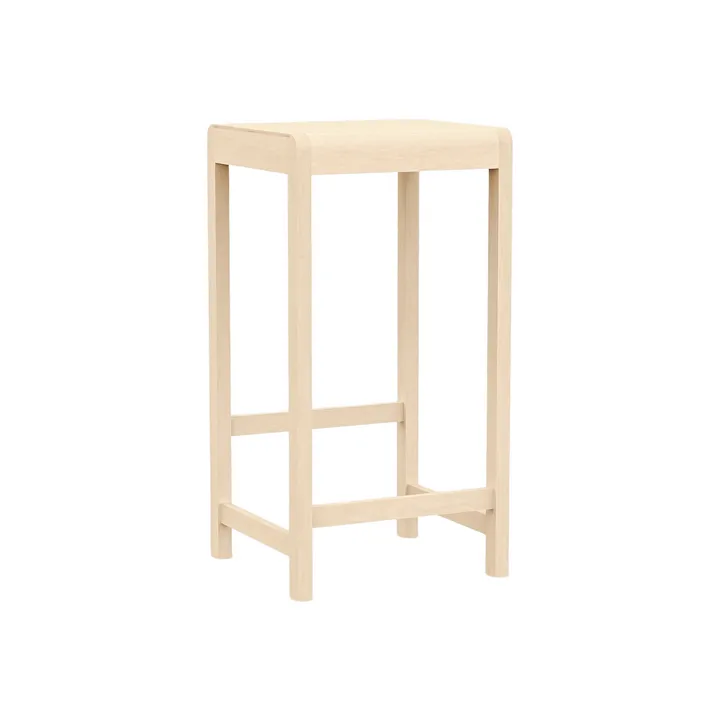 Stool 01 bar stool - Birch, 76 cm - FRAMA