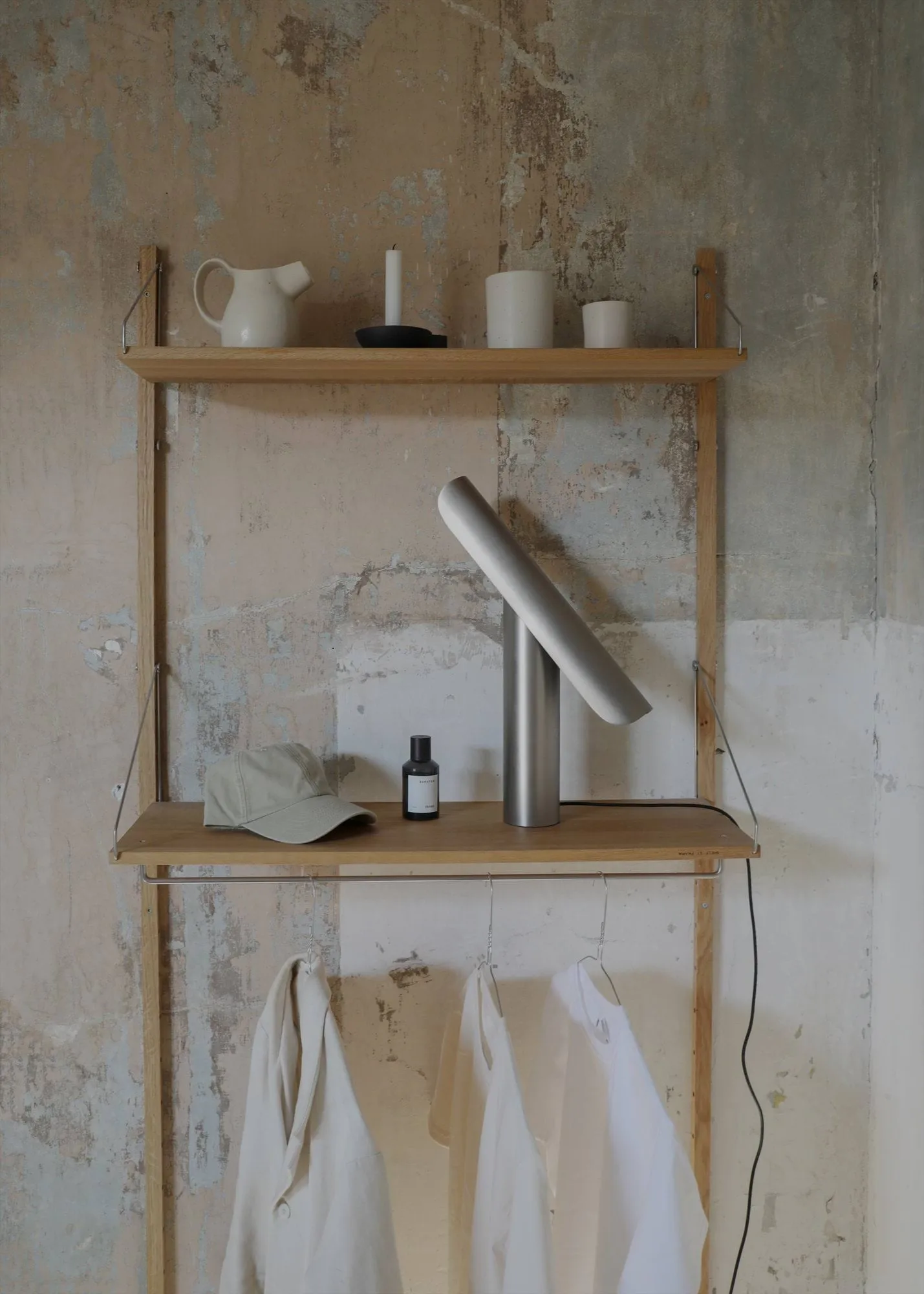 T Lamp table lamp, Steel FRAMA