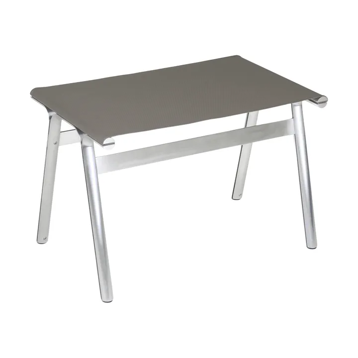 Union stool - Aluminium-Taupe Mesh, H: 40,6 cm - FRAMA