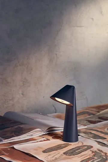 Ami portable table lamp - Chocolate clay, 31.6 cm - Frandsen
