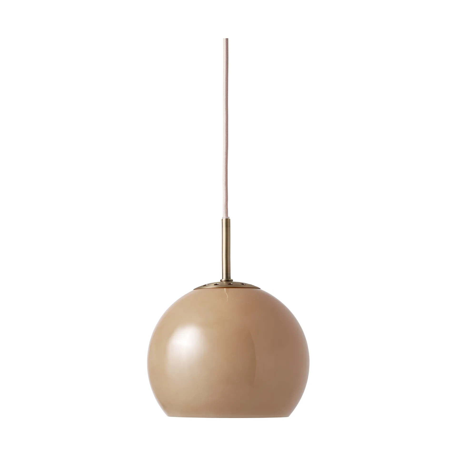 Ball pendant lamp Ø18 cm, Cappuccino Frandsen