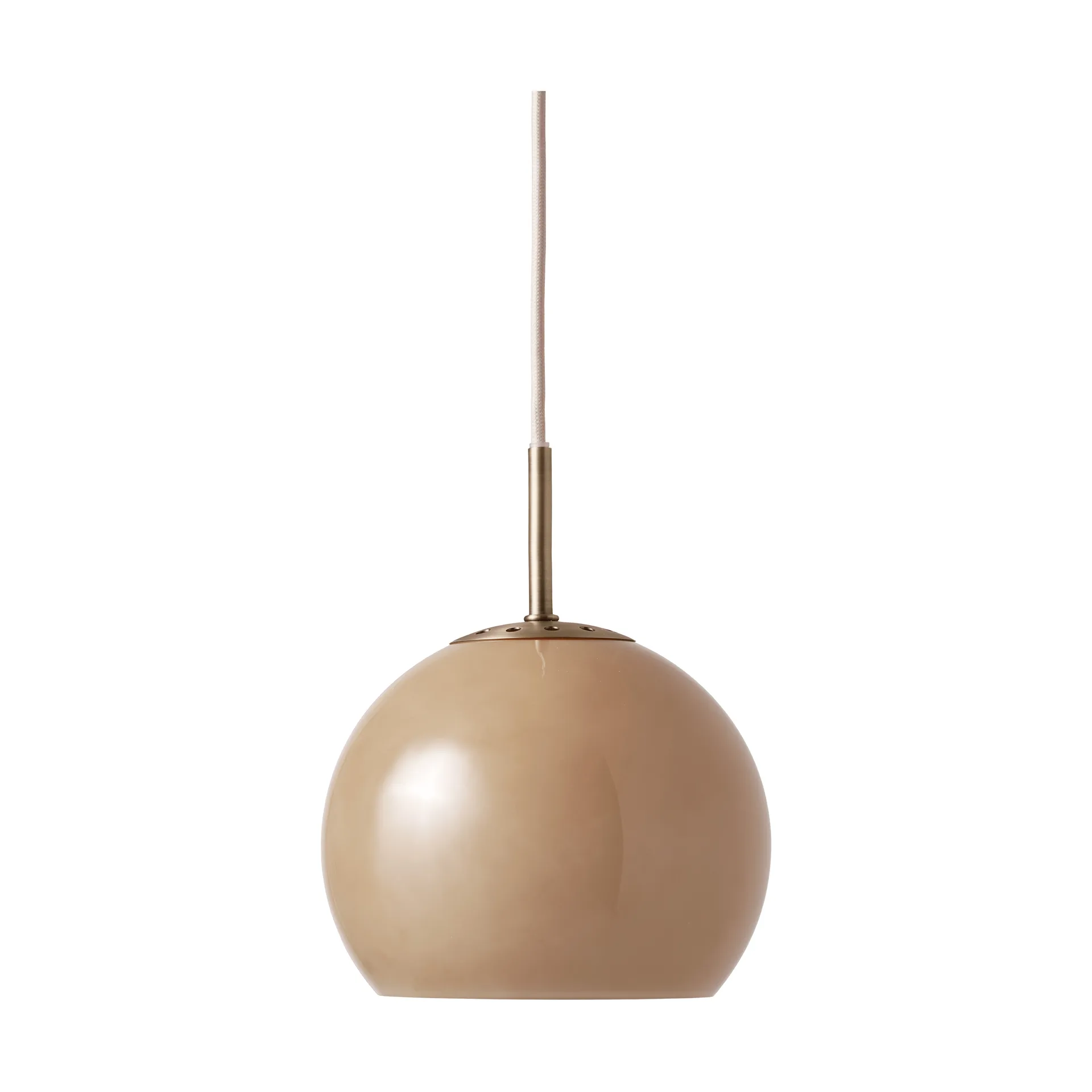 Ball pendant lamp Ø18 cm, Cappuccino Frandsen
