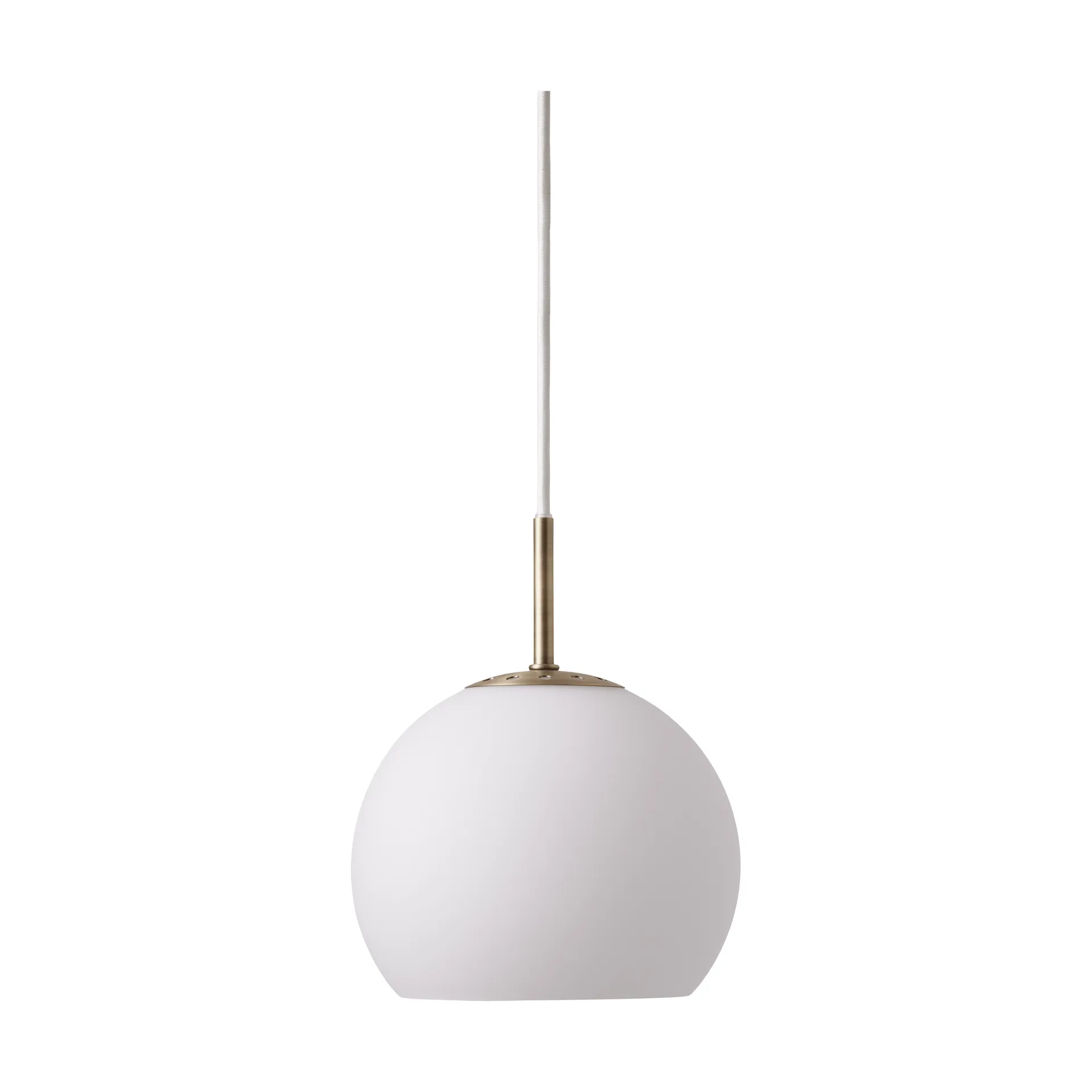 Ball pendant lamp Ø18 cm, Opal White Frandsen