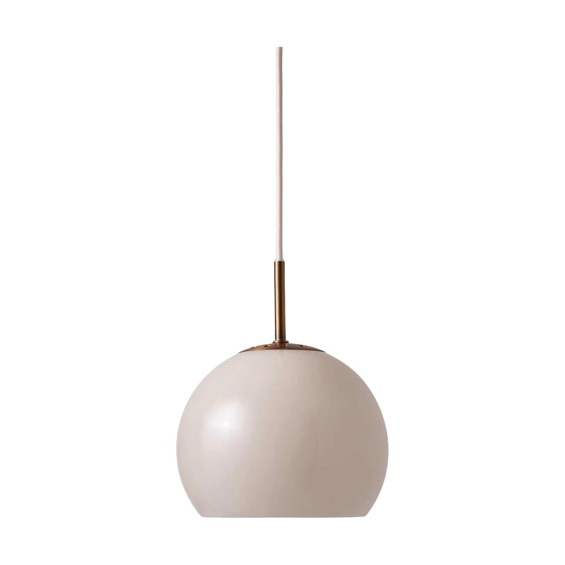 Ball pendant lamp Ø18 cm, Sand Grey Frandsen