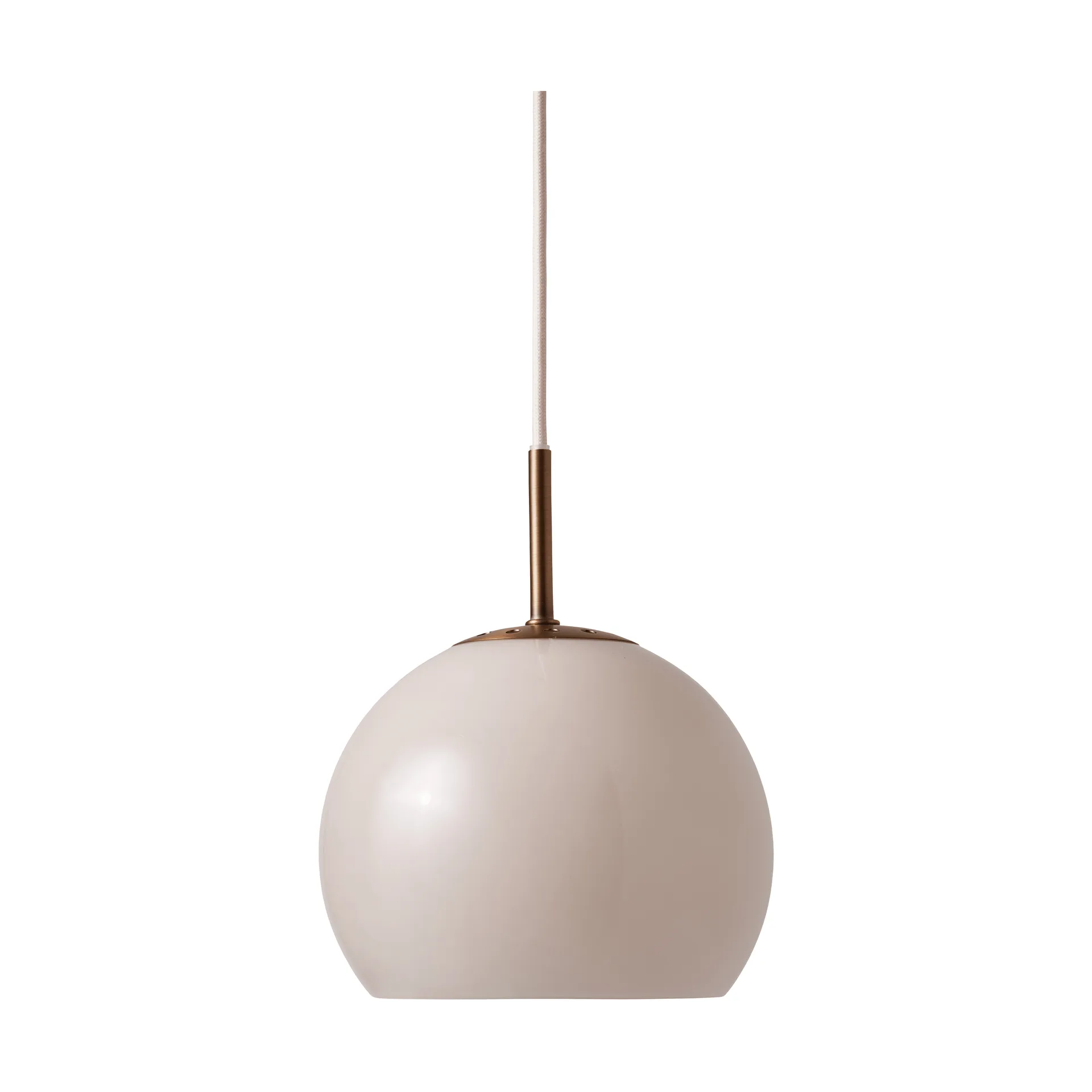 Ball pendant lamp Ø18 cm, Sand Grey Frandsen
