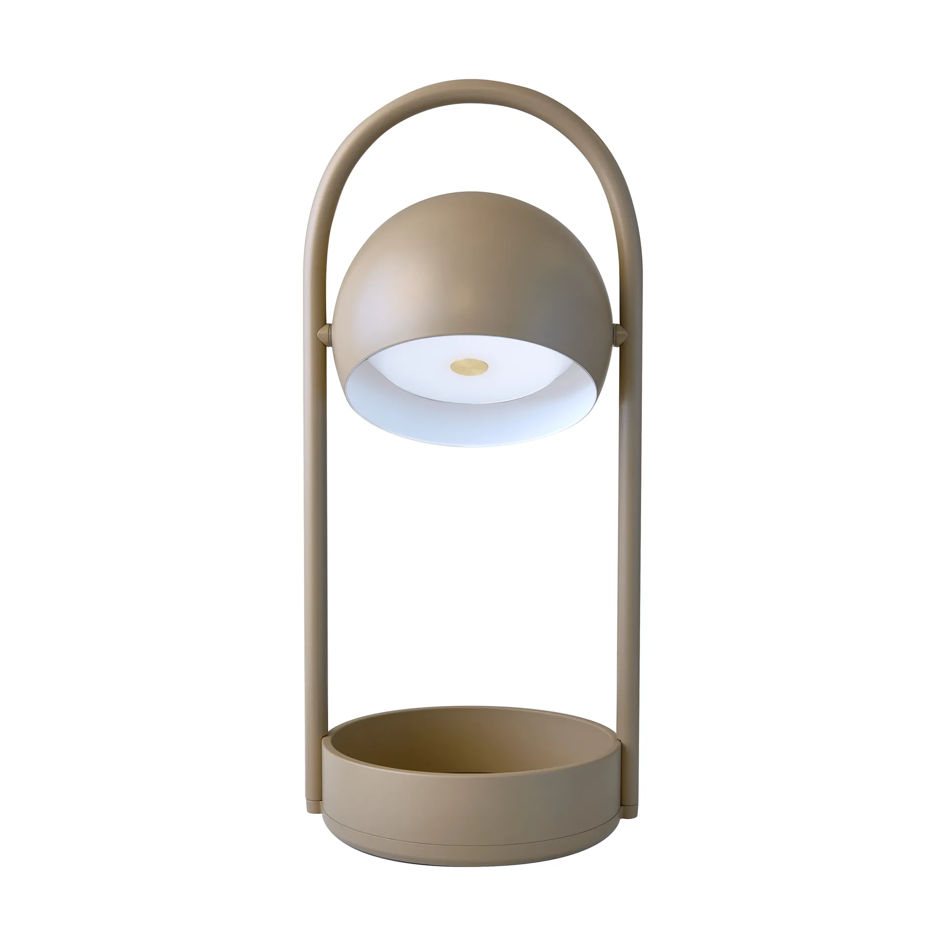 Ball portable table lamp, Sand Grey, 32 cm Frandsen