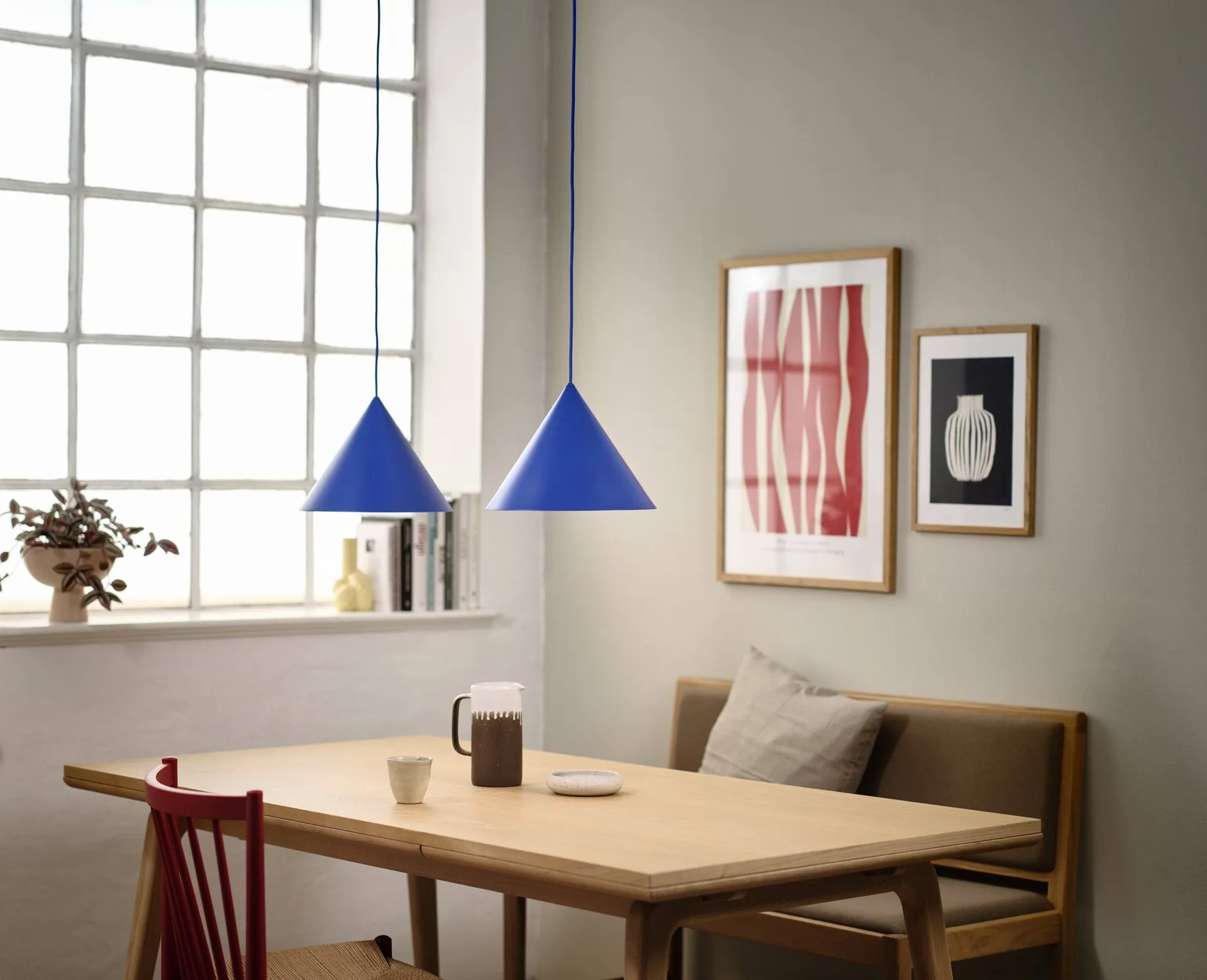 Benjamin Xl pendant, Atomic Blue Ø30 cm Frandsen