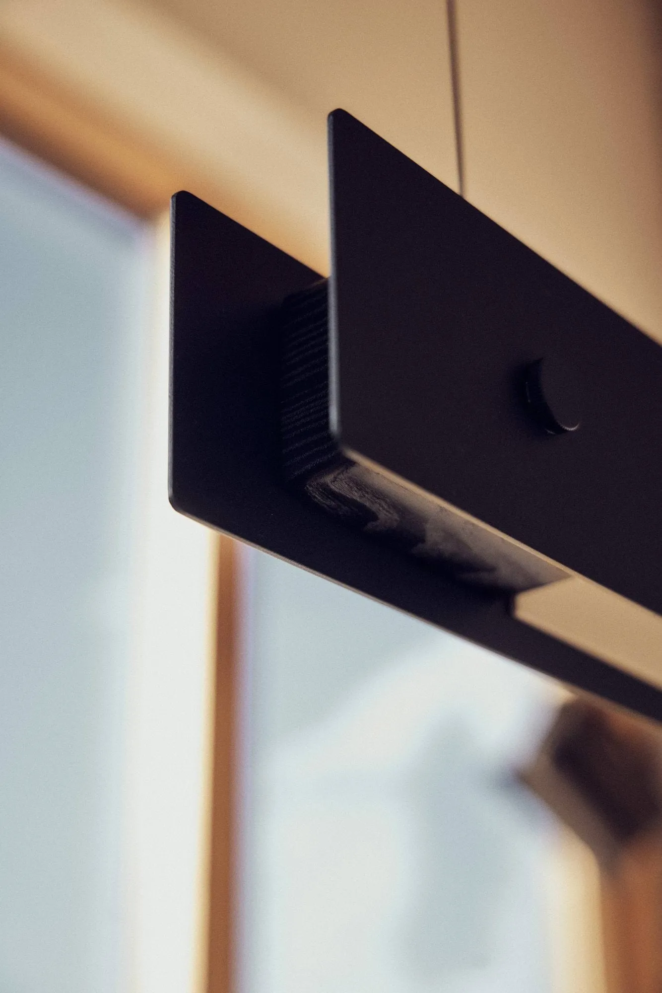Bridge pendant lamp, Matt Black, 150 cm Frandsen