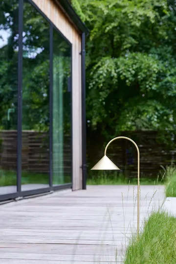 Grasp garden spear garden lamp - Solid brass, 82 cm - Frandsen