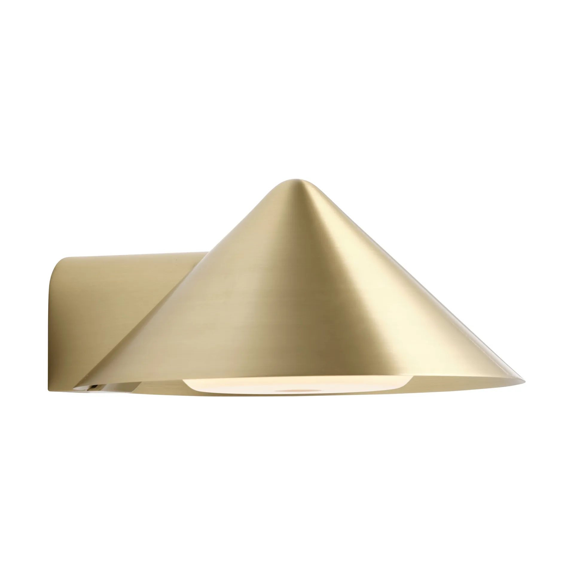 Grasp wall lamp, Solid brass Frandsen