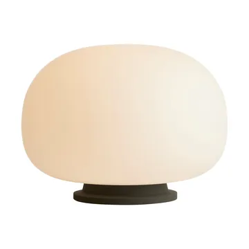 Supernate table lamp - Opal white-black, Ø38 cm - Frandsen
