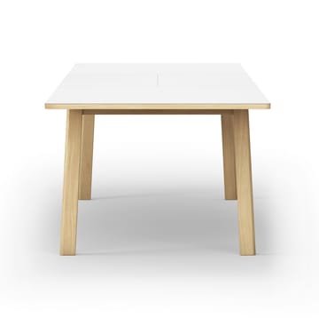 Ana dining table 220-320x95 cm - Nano laminate white-soaped oak - Fredericia Furniture