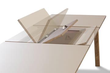 Ana dining table 220-320x95 cm - Nano laminate white-soaped oak - Fredericia Furniture