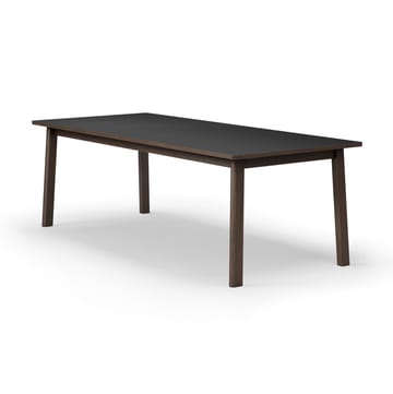 Ana dining table 220-320x95 cm - Nanolaminate black-smoked oak - Fredericia Furniture