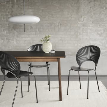 Ana dining table 220-320x95 cm - Nanolaminate black-smoked oak - Fredericia Furniture