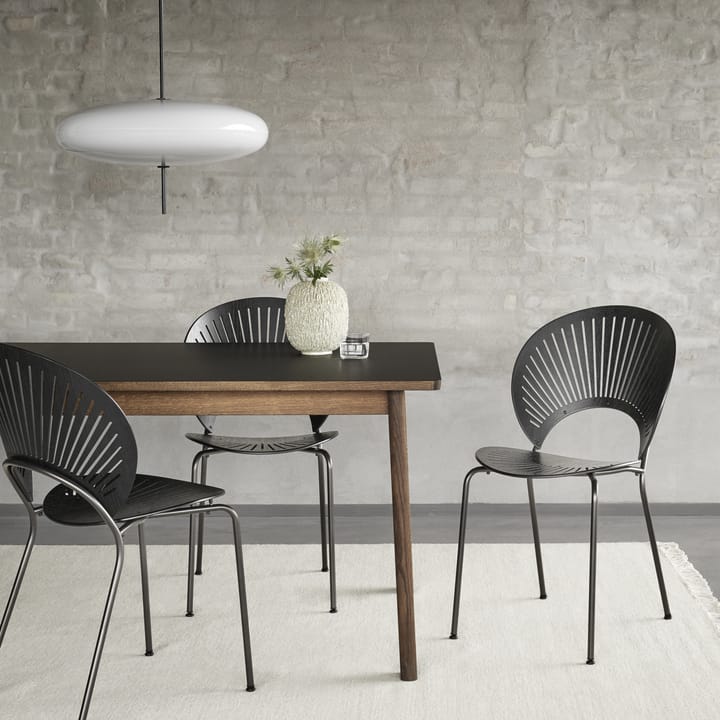 Ana dining table 220-320x95 cm, Nanolaminate black-smoked oak Fredericia Furniture