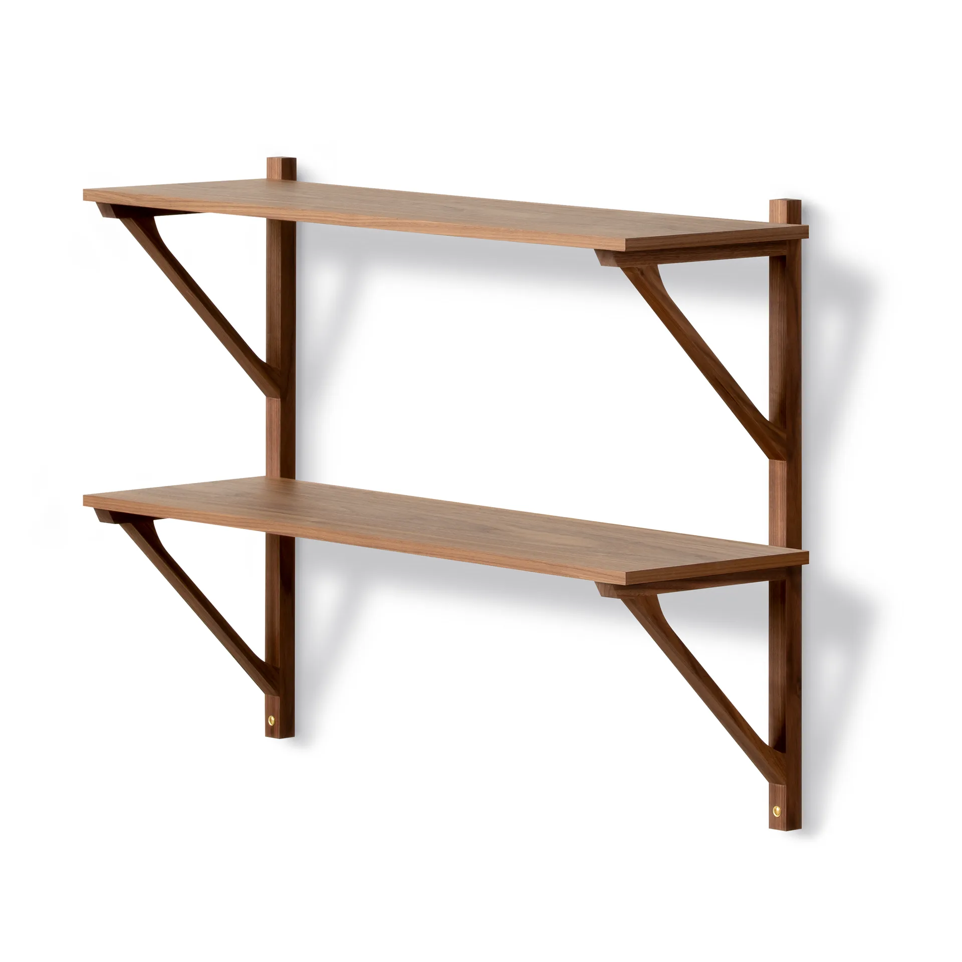 BM29 shelf 78x61 cm, Walnut lacquer Fredericia Furniture