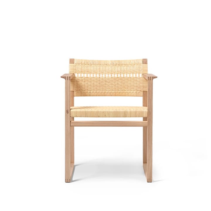 BM62 armchair - Rattan oiled oak frame - Fredericia Furniture