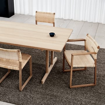 BM62 armchair - Rattan oiled oak frame - Fredericia Furniture