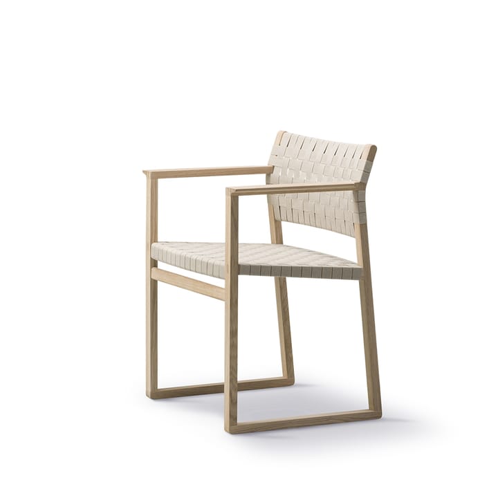 BM62 armchair - Woven natural-oiled oak frame - Fredericia Furniture