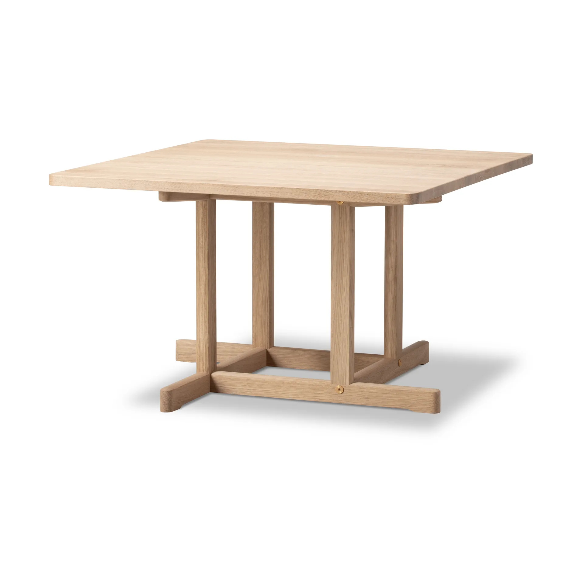 BM80 Mogensen Coffee Table 90x90 cm, Soaped oak Fredericia Furniture