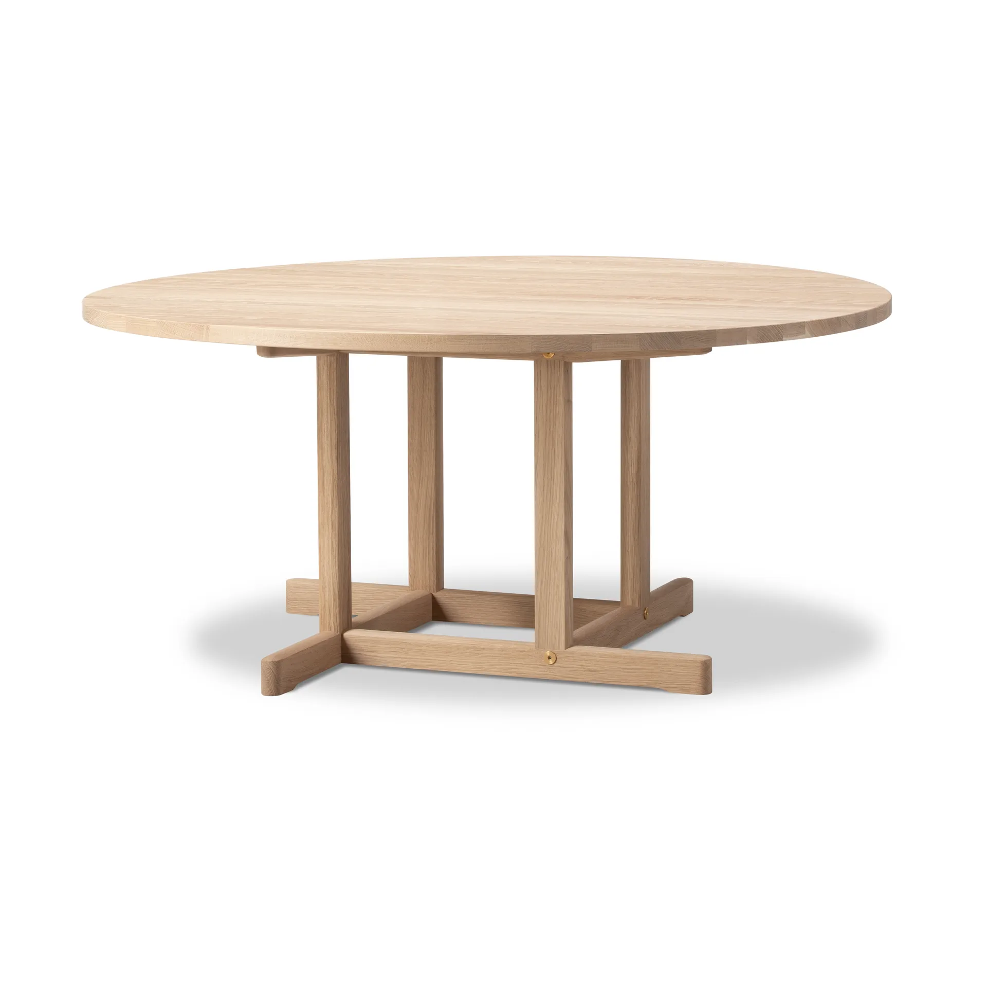 BM80 Mogensen Coffee Table coffee table Ø120 cm, Soaped oak Fredericia Furniture