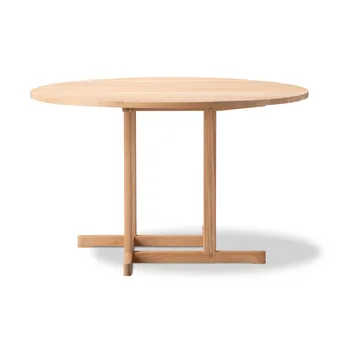 BM80 Mogensen Shaker Table table Ø120 cm - Light oiled oak - Fredericia Furniture