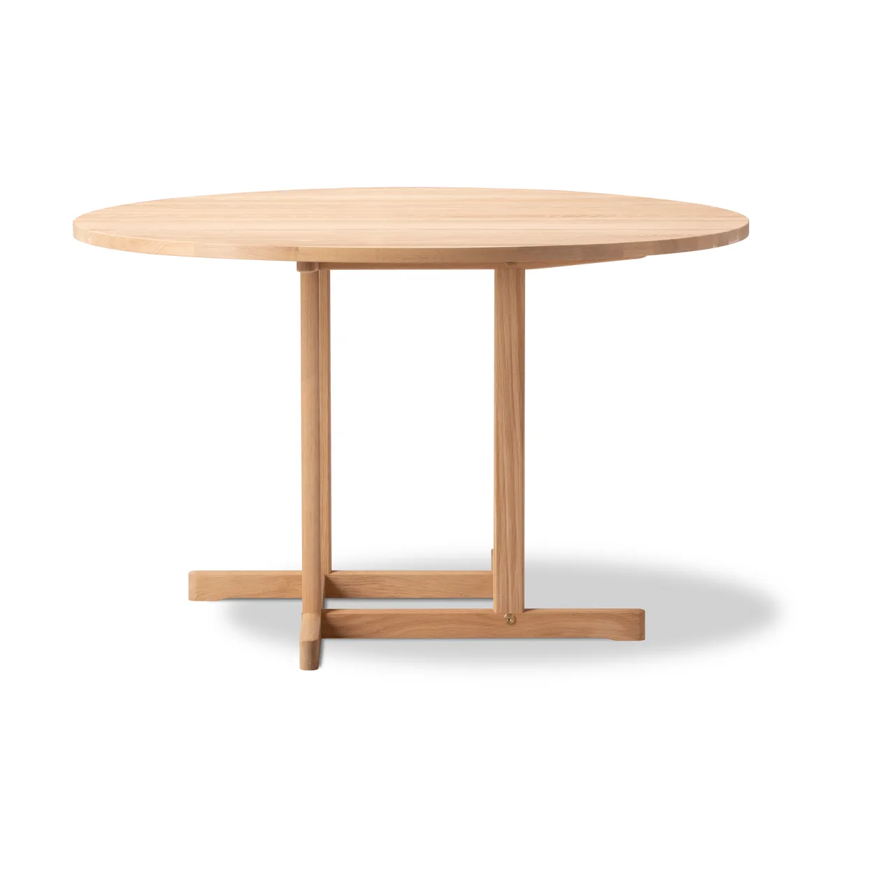 Fredericia Furniture BM80 Mogensen Shaker Table table Ø120 cm Light oiled oak
