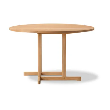BM80 Mogensen Shaker Table table Ø120 cm - Oiled oak - Fredericia Furniture