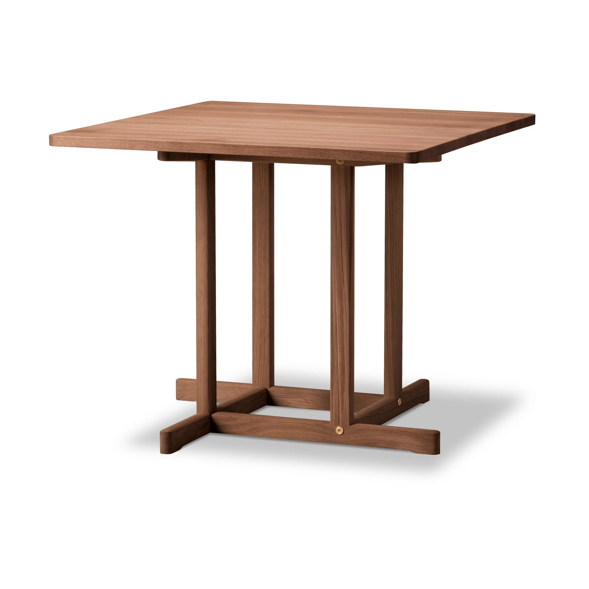 BM80 Mogensen Shaker Table table 90x90 cm, Smoked oiled oak Fredericia Furniture