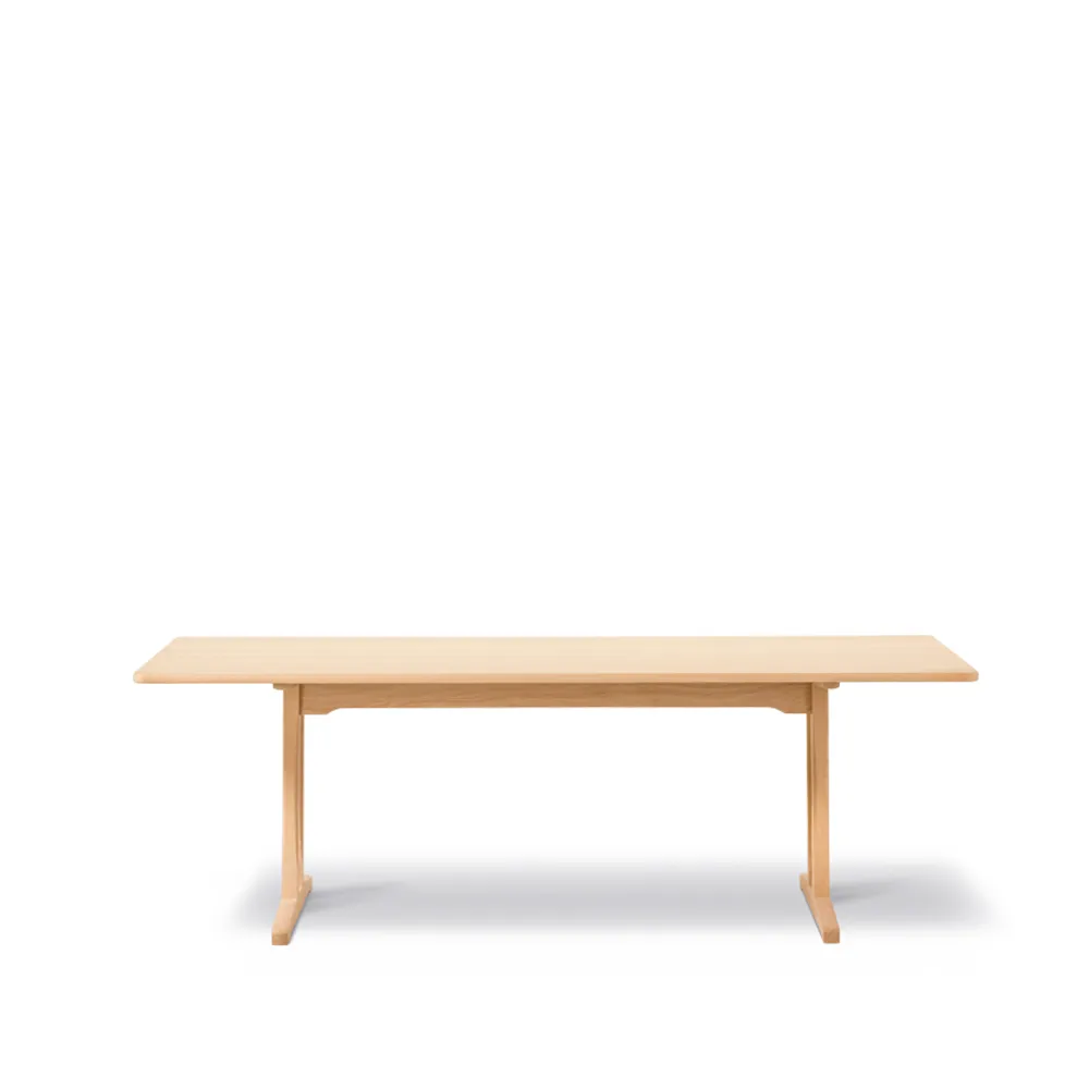 C18 Shaker Table dining table, Light oiled oak, 220x90cm Fredericia Furniture