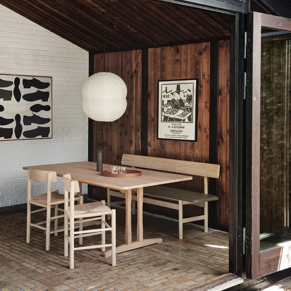 C18 Shaker Table dining table, Oiled oak-220x90cm Fredericia Furniture