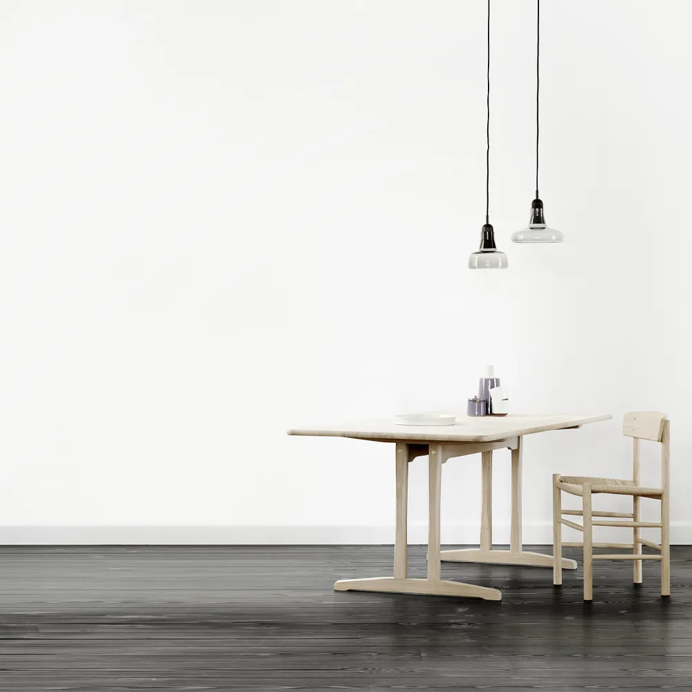 C18 Shaker Table dining table, Soaped oak, 220x90cm Fredericia Furniture