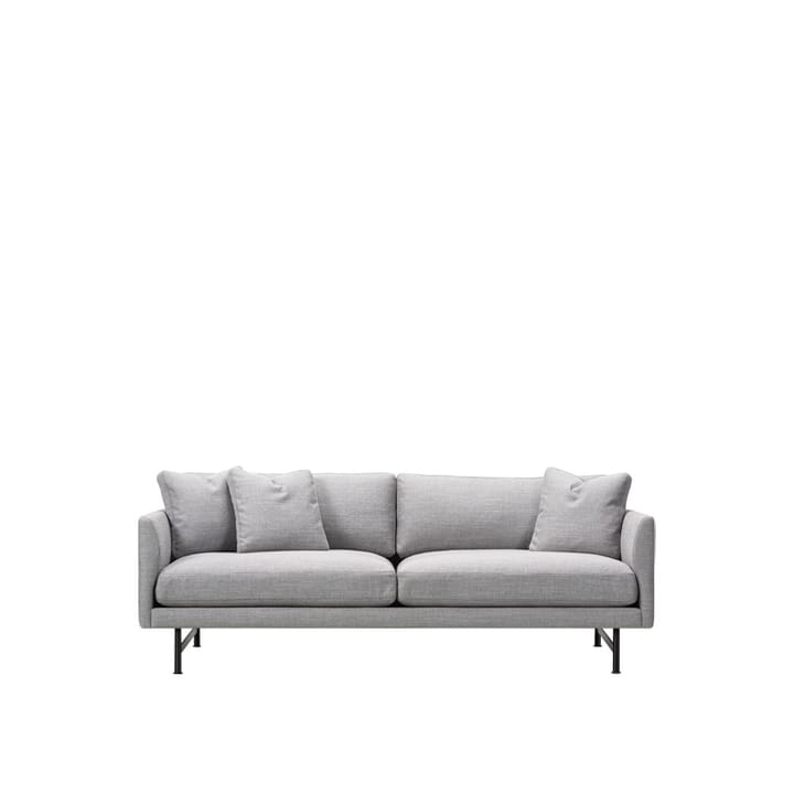 Calmo 5622 sofa 2-seater - Sunniva 242-black steel - Fredericia Furniture