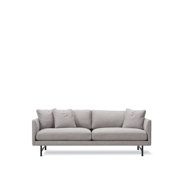 Calmo 5622 sofa 2-seater - Sunniva 717-black steel - Fredericia Furniture