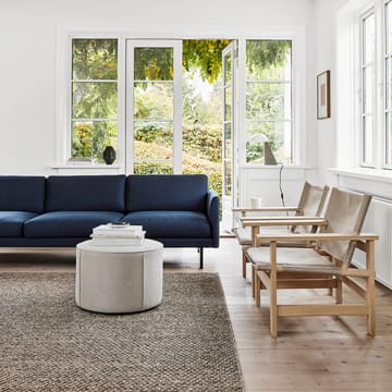 Calmo 5623 sofa - Sunniva 783-black steel - Fredericia Furniture