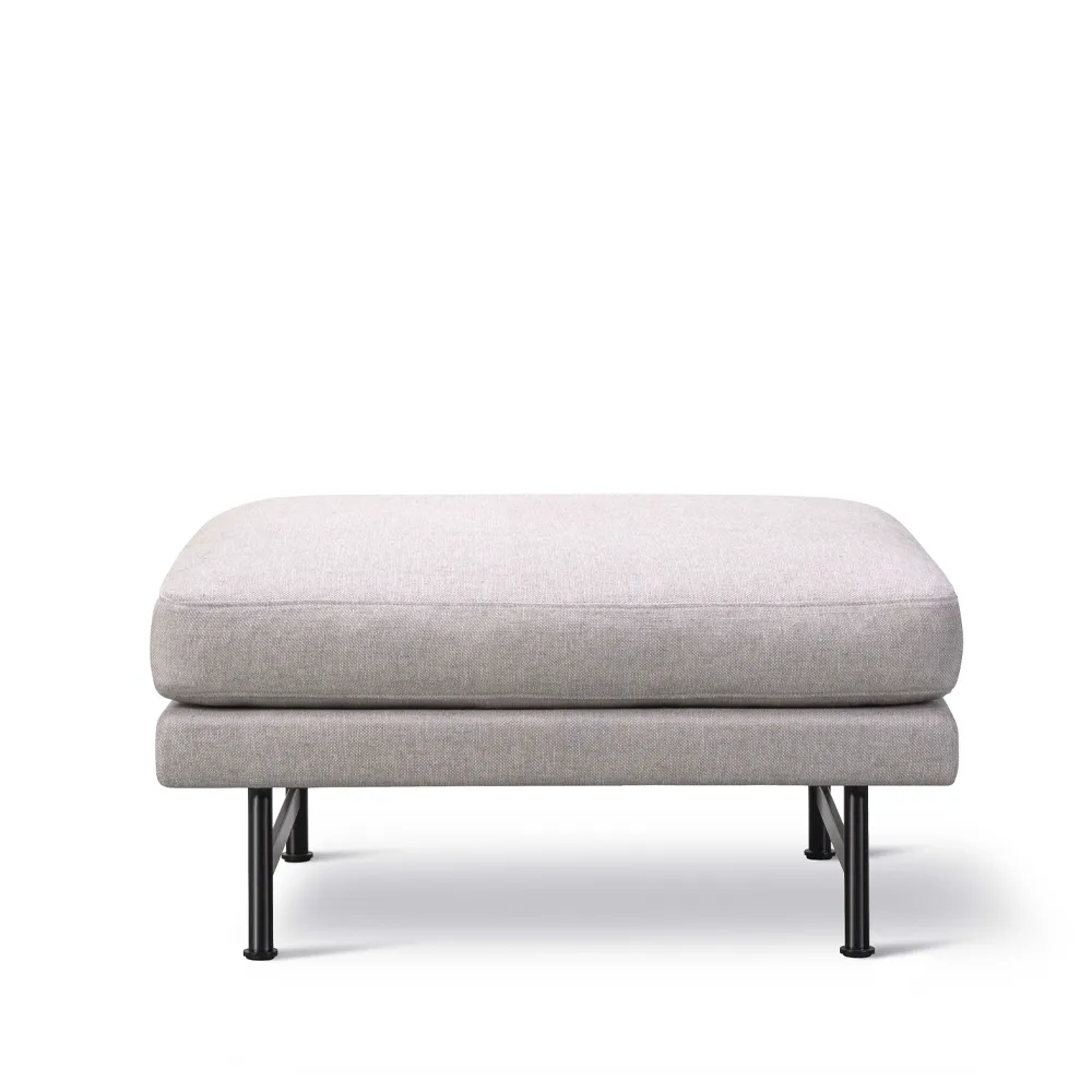 Calmo footstool, Sunniva 717-black steel-80 cm Fredericia Furniture