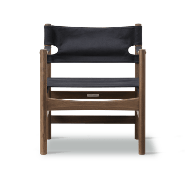 Canvas 21 armchair - Black canvas-oiled oak - Fredericia Furniture